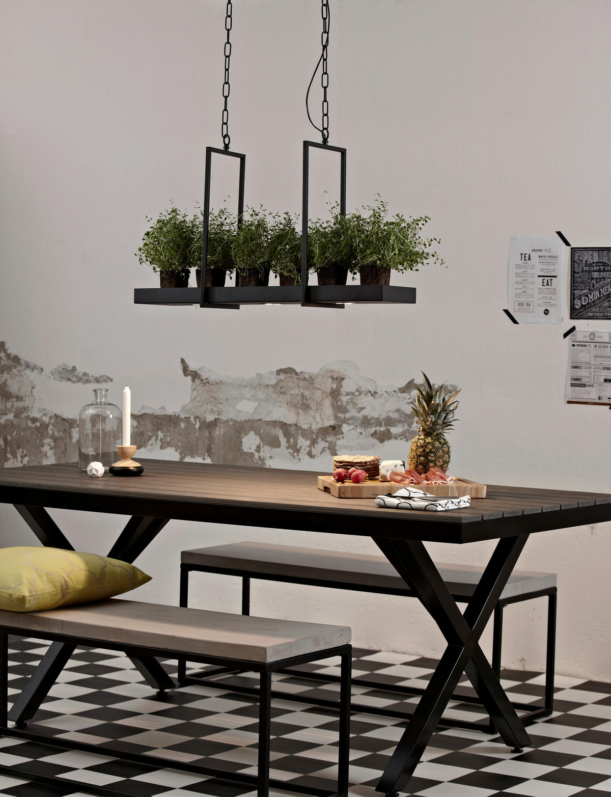 PENDELLEUCHTE 22,5/80/50 cm   - Schwarz, Basics, Metall (22,5/80/50cm) - Markslöjd