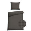BETTWÄSCHE Satin 140/220 cm  - Dunkelgrau, Basics, Textil (140/220cm) - Florella