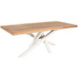 TISCHGESTELL in Metall 160/70/72 cm - Creme, Design, Metall (160/70/72cm) - Landscape