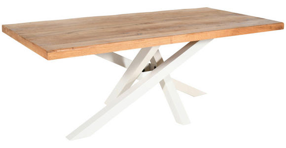 TISCHGESTELL in Metall 160/70/72 cm - Creme, Design, Metall (160/70/72cm) - Landscape