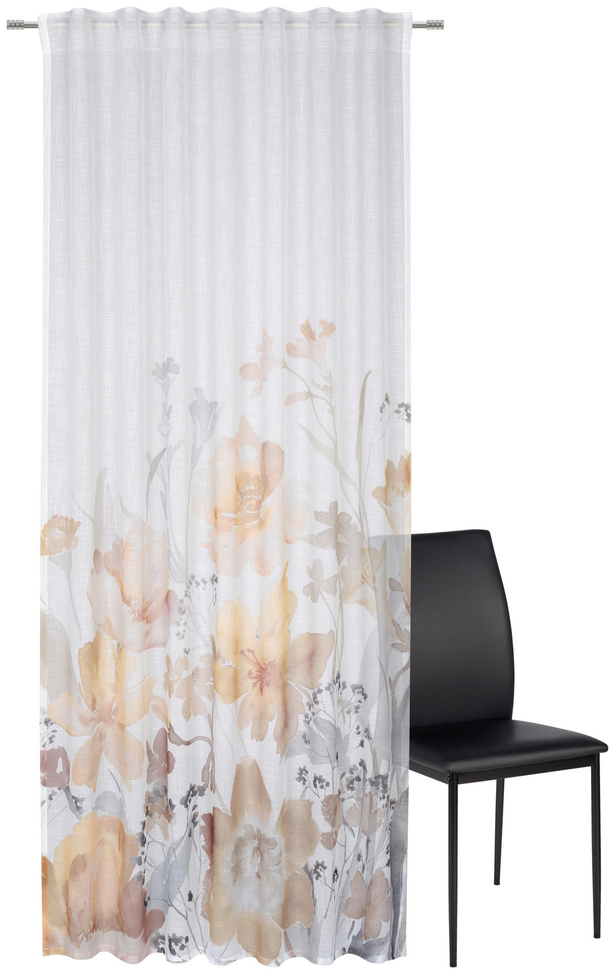 KÉSZFÜGGÖNY részben áttetsző  - többszínű, Konventionell, textil (140/245cm) - Esposa