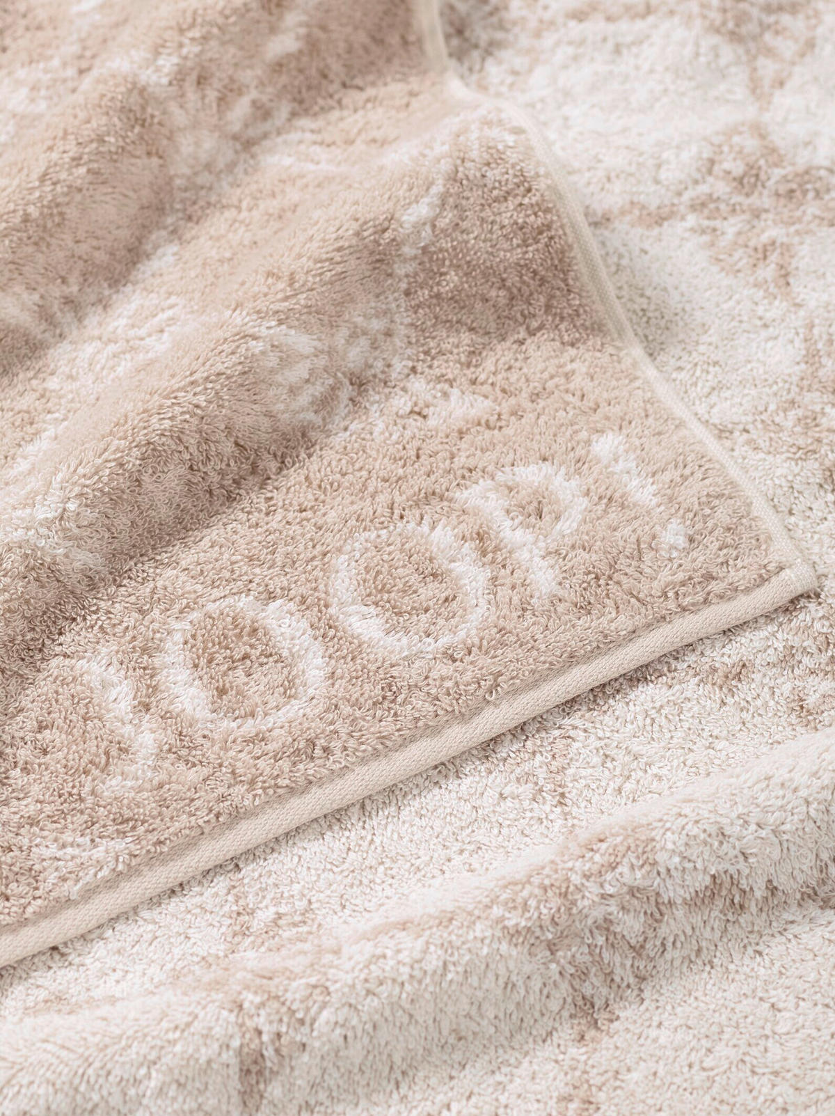 DUSCHTUCH 80/150 cm JOOP! CLASSIC  - Sandfarben, Basics, Textil (80/150cm) - Joop! Living