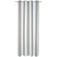 ÖSENVORHANG blickdicht  - Blau, Design, Textil (135/245cm) - Esposa