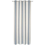 ÖSENVORHANG blickdicht  - Blau, Design, Textil (135/245cm) - Esposa