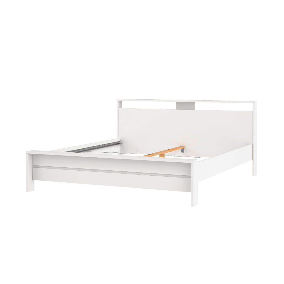 PAT 180/200 cm  alb  - alb, Konventionell, material pe bază de lemn (180/200cm) - Boxxx