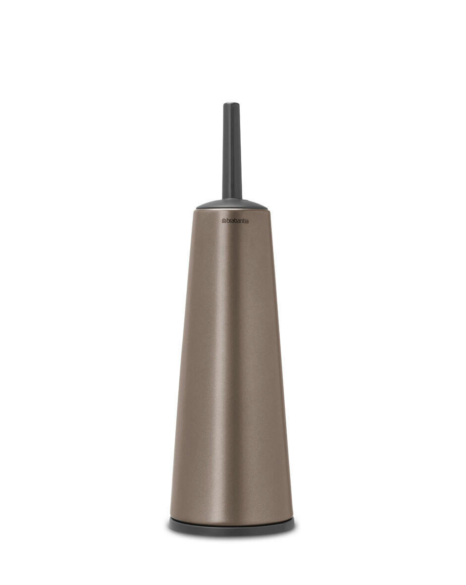 WC-GARNITURA S ŠČETKO - siva, Basics, kovina/umetna masa (12/42/12cm) - Brabantia