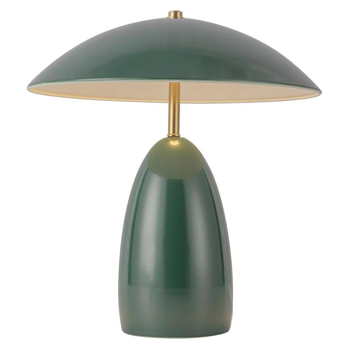LED-TISCHLEUCHTE Alora Mood 30,5/35,2 cm  - Dunkelgrün, Design, Metall (30,5/35,2cm) - Elstead Lighting