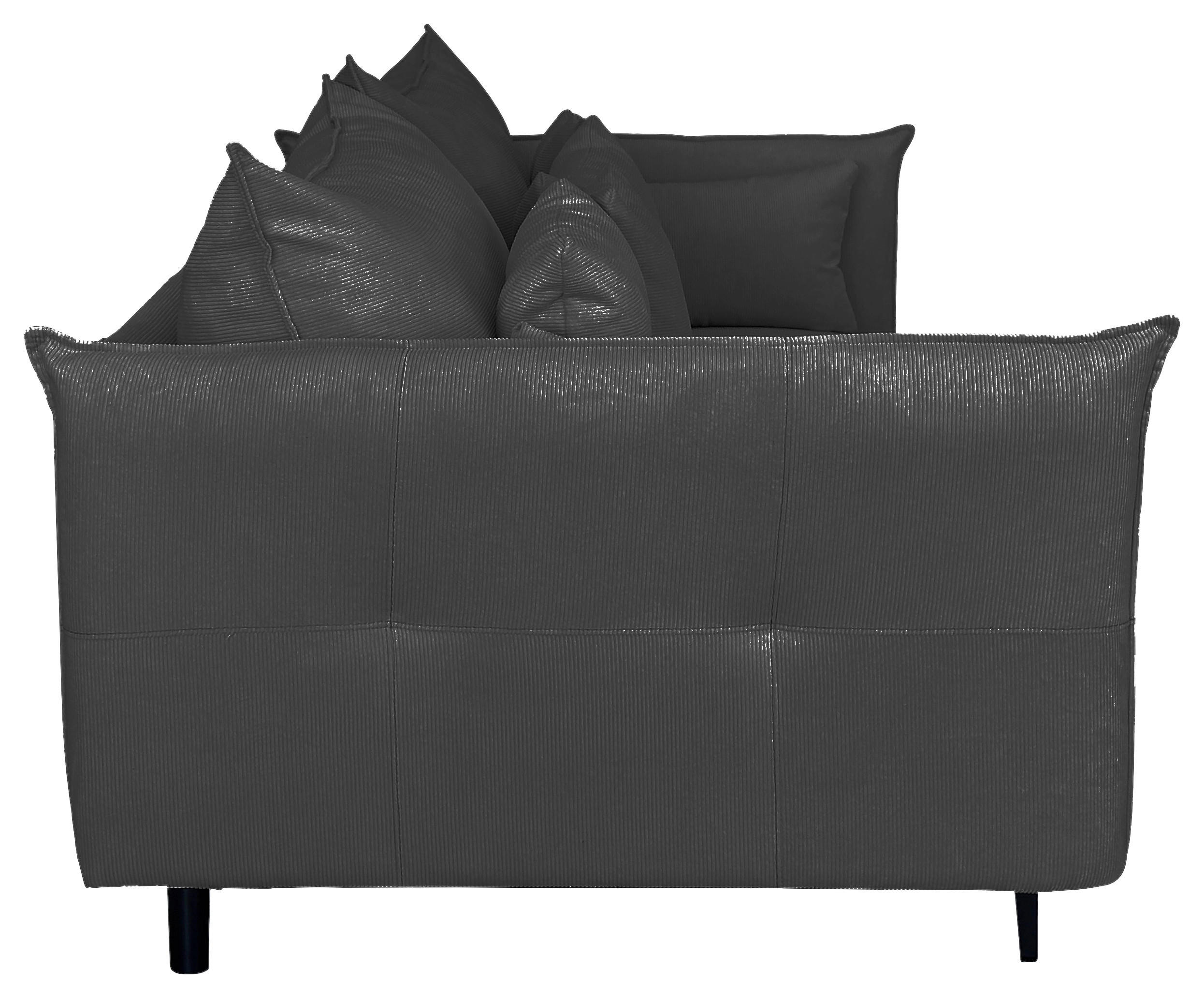 Thumbnail - Mid.you 2-Sitzer-Sofa, Dunkelgrau, Textil, 3-Sitzer, Füllung: Polyurethan (PUR),Polyurethan (PUR),Polyurethan (Pur), 262...