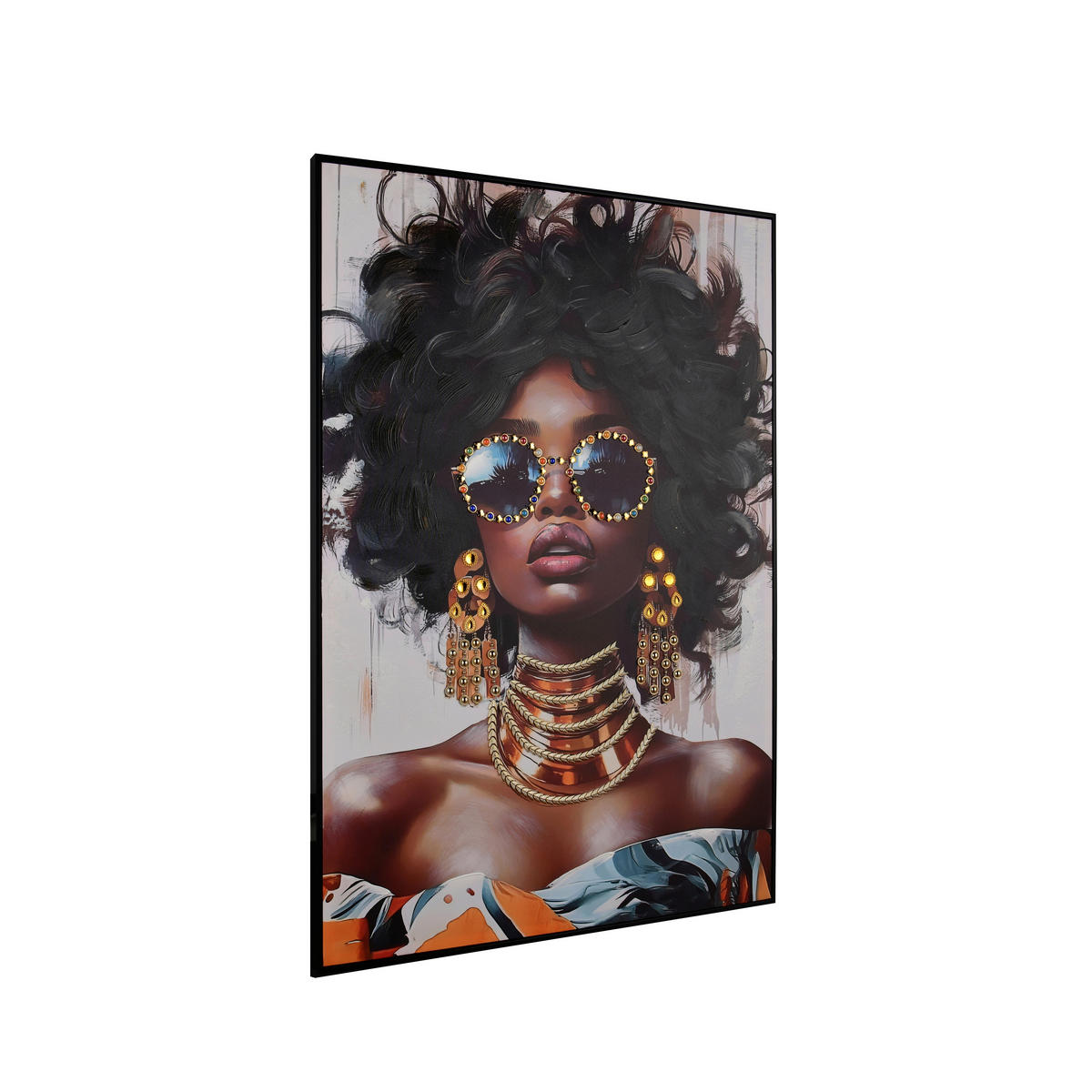 BILD Frauen Multicolor  - Multicolor/Schwarz, Design, Kunststoff (82/122/4cm)