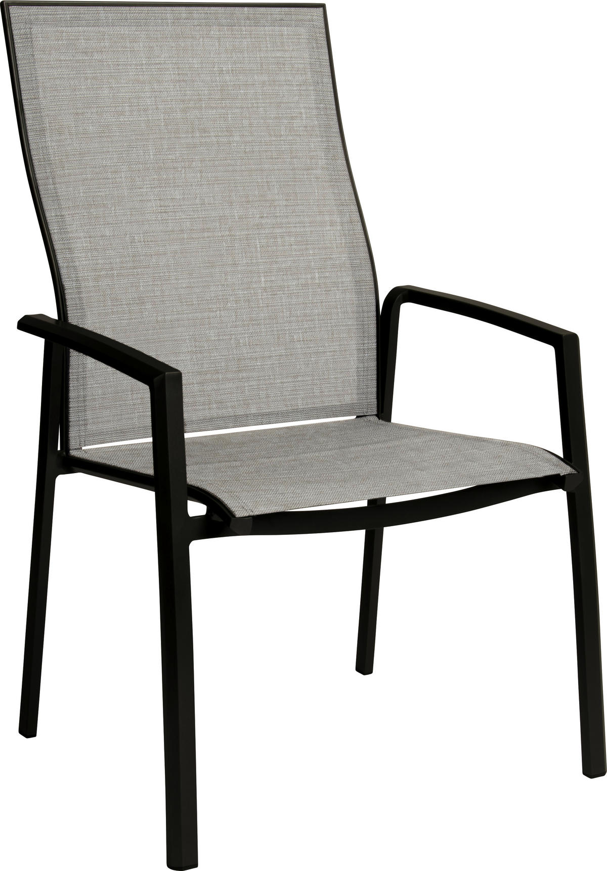 STAPELSESSEL in Metall Grau, Schwarz  - Schwarz/Grau, Design, Metall (68/109/70cm) - Stern