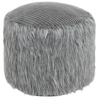 HOCKER in Textil Braun  - Braun, Trend, Textil (45/45/38cm) - Novel