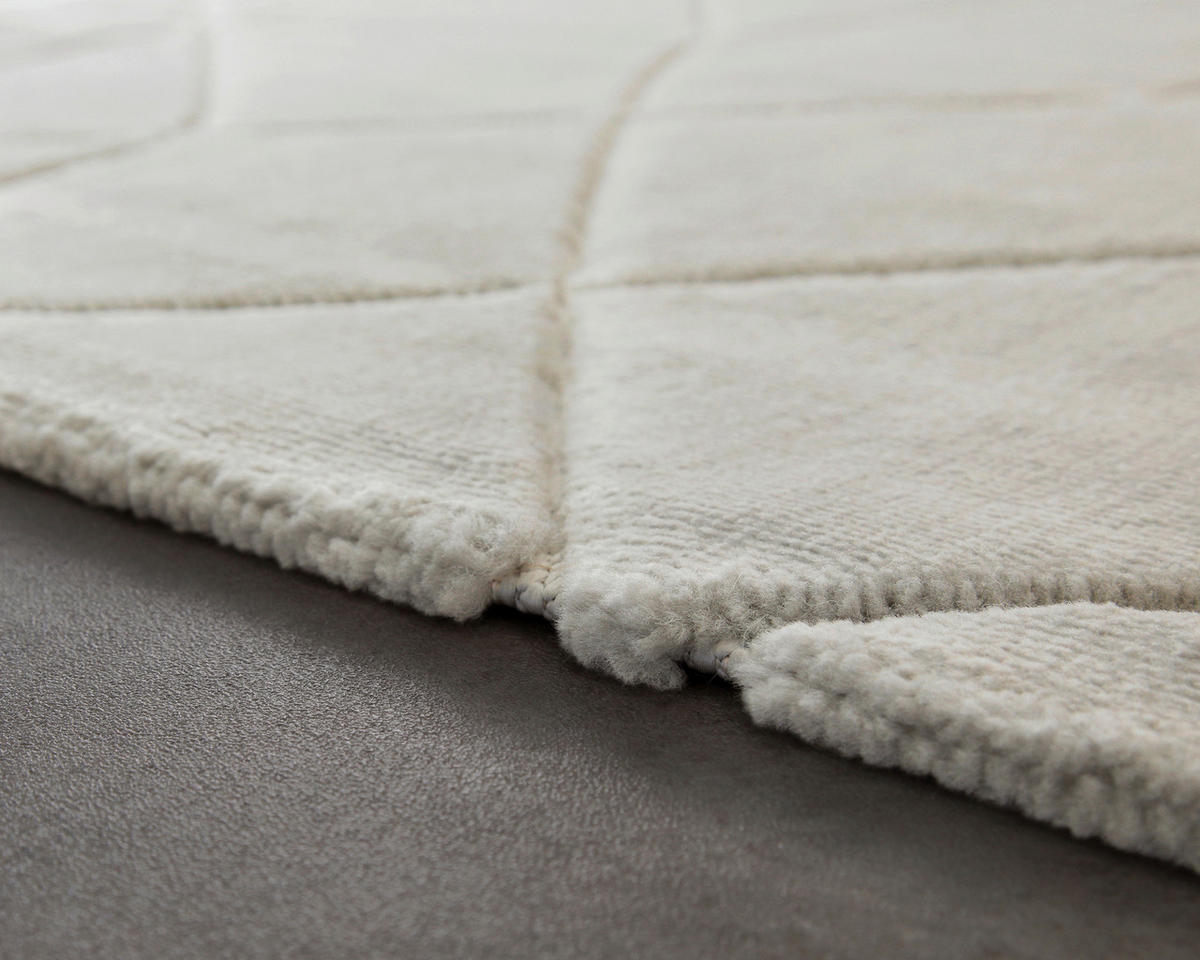 WEBTEPPICH 120/170 cm Unplugged Weiß  - Weiß, Design, Textil (120/170cm) - WECON HOME