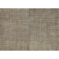 COVOR CU ȚESĂTURĂ PLATĂ Canvas  - maro, Konventionell, plastic/textil (170/240cm) - wash+dry