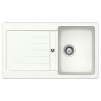 SPÜLE AUSTIN86X50W  - Weiß, Design, Stein (86/21/50cm) - Respekta