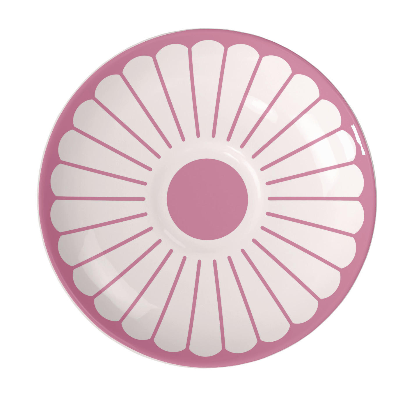 ESPRESSO-UNTERTASSE Fleur Cassis  - Magenta/Weiß, MODERN, Keramik (11,5/2cm) - Villeroy & Boch