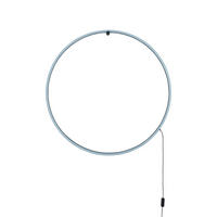 LED-WANDLEUCHTE Scopello 67/6 cm   - Schwarz, Design, Kunststoff/Metall (67/6cm)