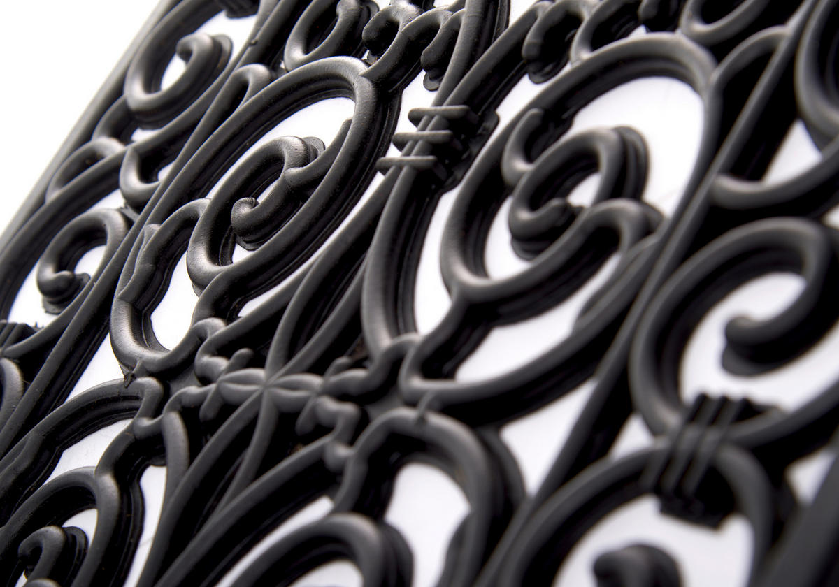 FUßMATTE 45/75 cm Mix Mats  - Schwarz, Basics, Kunststoff (45/75cm) - Hanse Home