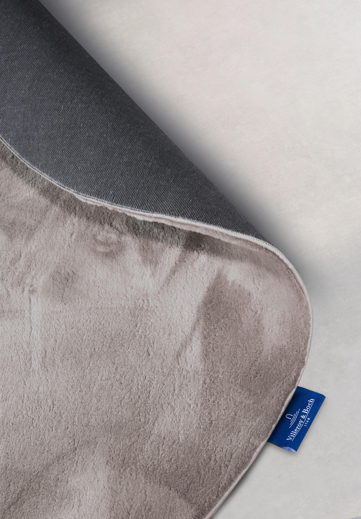 HOCHFLORTEPPICH 200 cm Kollektion 1899 Hellgrau rund  - Hellgrau, Design, Textil (200cm) - Villeroy & Boch