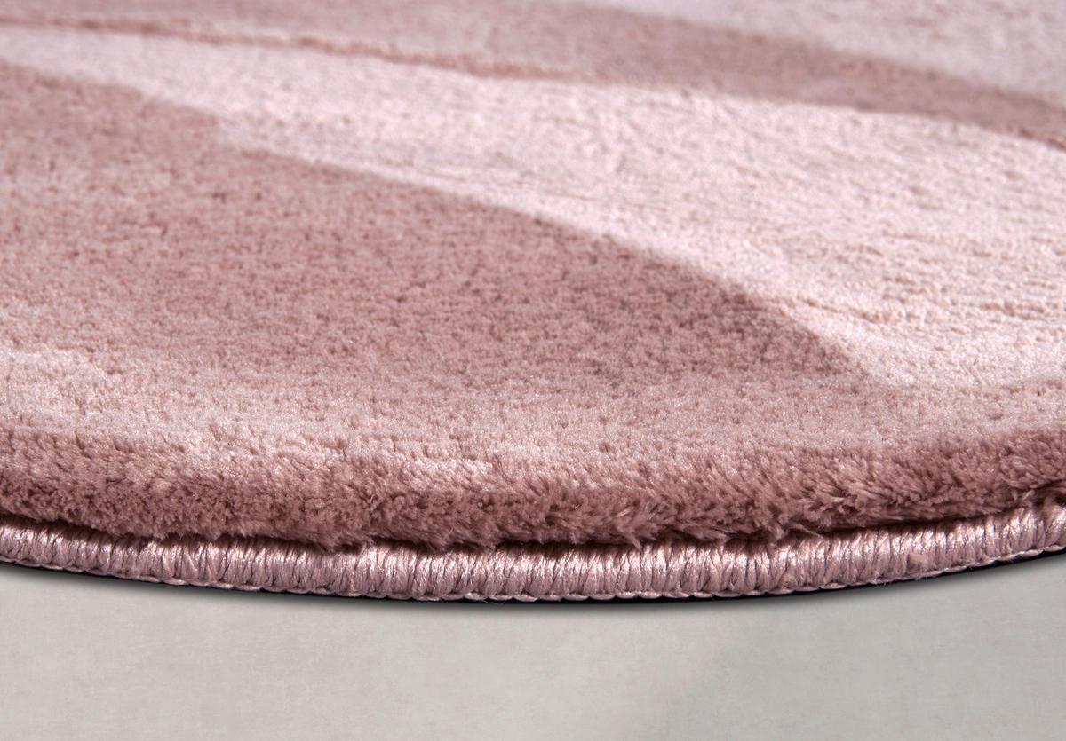 HOCHFLORTEPPICH 200 cm Kollektion 1899 Altrosa rund  - Altrosa, Design, Textil (200cm) - Villeroy & Boch