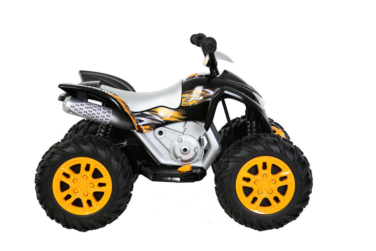 ČETVEROCIKL   - žuta/crna, Basics, plastika (99/66/61cm)