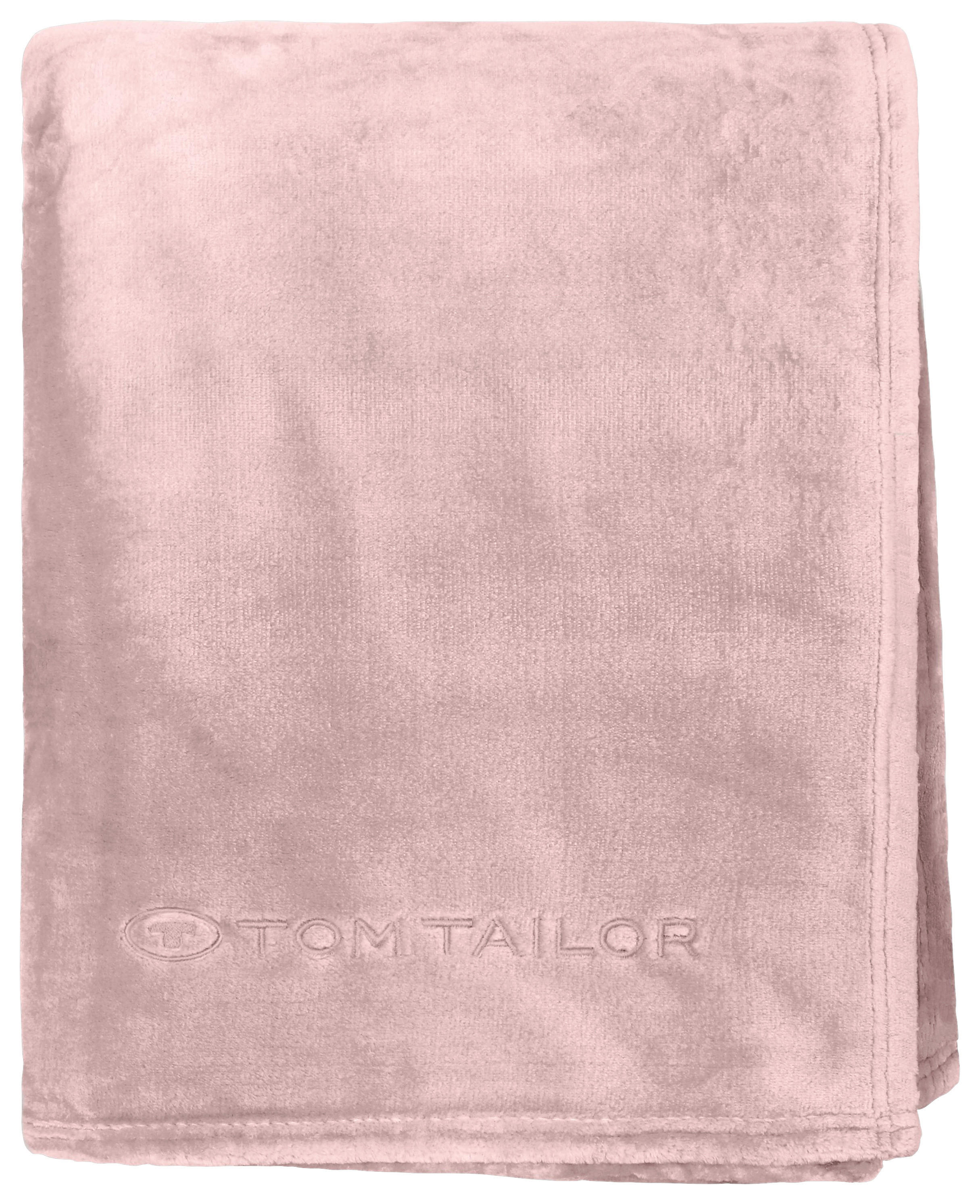 WOHNDECKE 237798 150X200 Rosa  - Rosa, KONVENTIONELL, Textil (40/40/10cm) - Tom Tailor