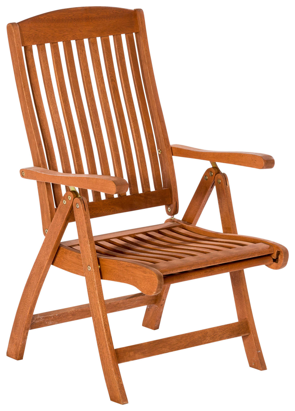 GARTENKLAPPSESSEL in Holz Naturfarben  - Naturfarben, KONVENTIONELL, Holz (57,5/107/118cm) - Gardenson