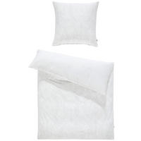 BETTWÄSCHE PEARL Satin 155/220 cm  - Weiß, Design, Textil (155/220cm) - Musterring