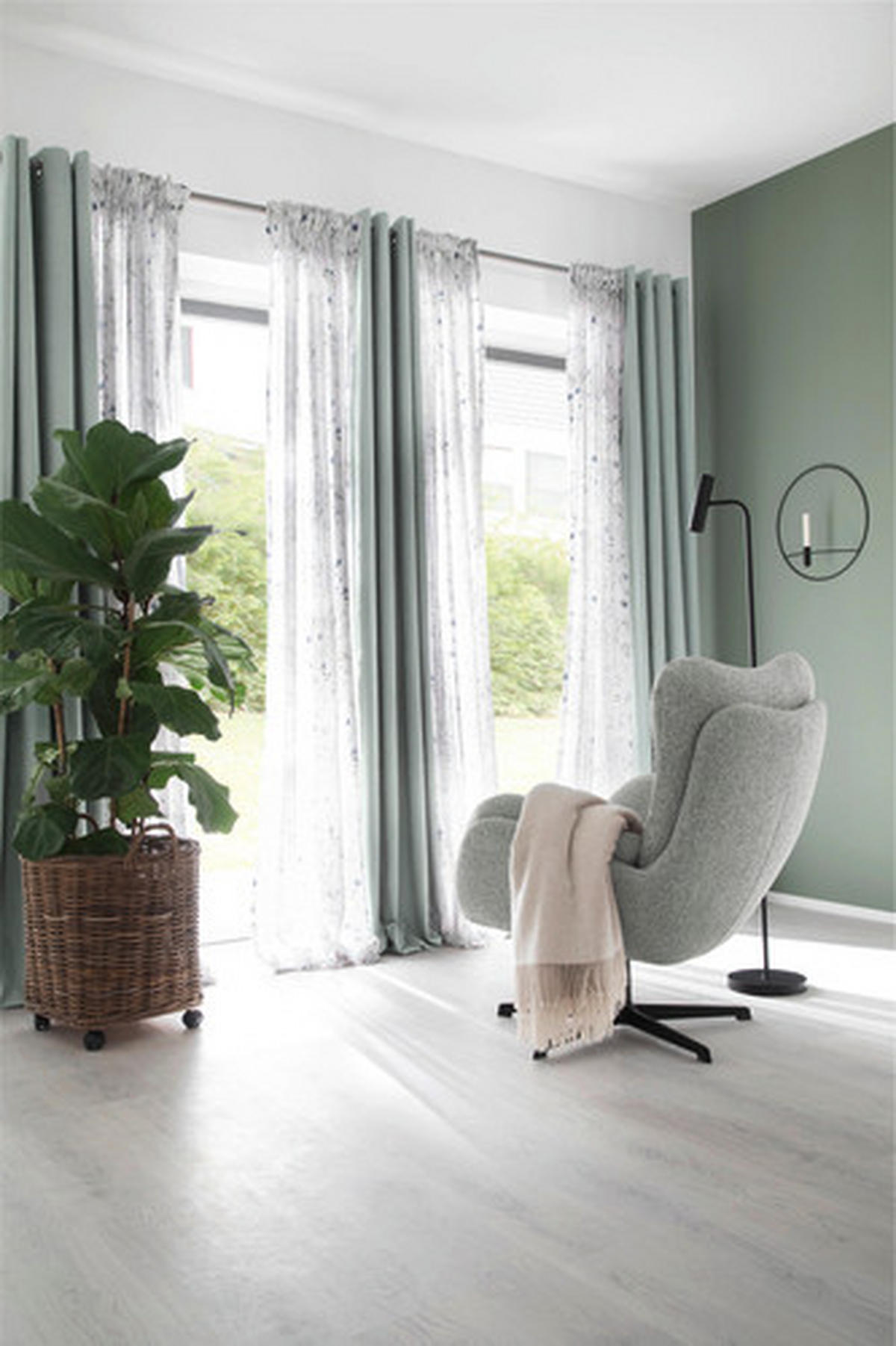 WABENPLISSEE  black-out (lichtundurchlässig)  60/130 cm    - Grau, Basics, Textil (60/130cm) - Schöner Wohnen