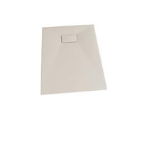 DUSCHTASSE Weiß  Antirutschbeschichtung  - Weiß, Basics, Kunststoff (100/80/2,6cm)