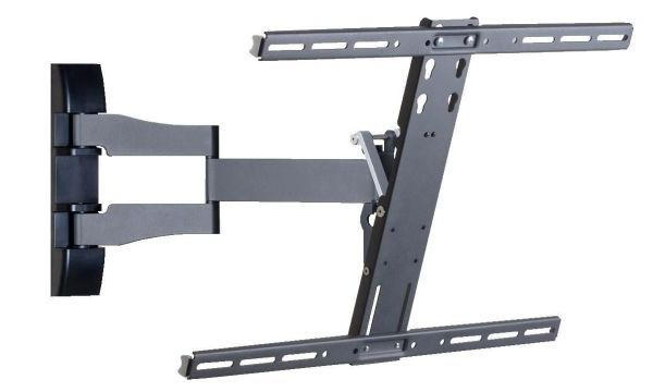 TV-WANDHALTER 70 Zoll  - Schwarz, KONVENTIONELL, Metall (62/42/49cm) - MID.YOU