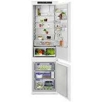 KÜHL-GEFRIER-KOMBINATION DKBB2870SK  - Weiss, Basics, Glas/Metall (54/189,4/55cm) - Dieter Knoll