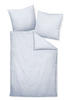 WENDEBETTWÄSCHE Giulietta Makosatin  - Weiß/Hellblau, KONVENTIONELL, Textil (155/220cm) - Janine