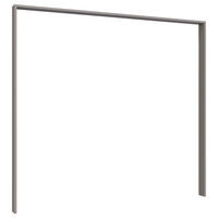 PASSEPARTOUTRAHMEN 183/210/12 cm   - Grau, Konventionell, Holzwerkstoff (183/210/12cm) - Modante