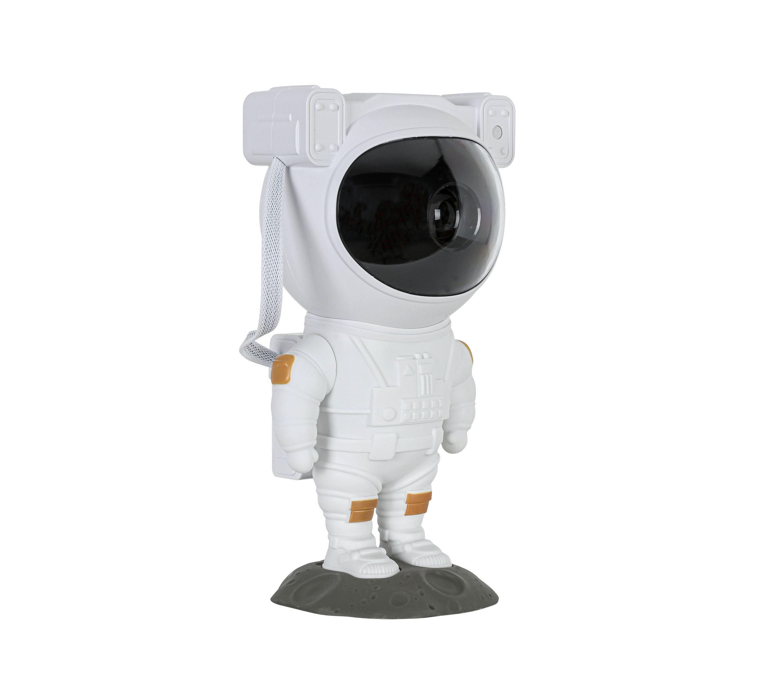 LED-DEKORATIONSLAMPA Astronaut 12/23/13 cm   - vit/grå, Design, plast (12/23/13cm) - Novel