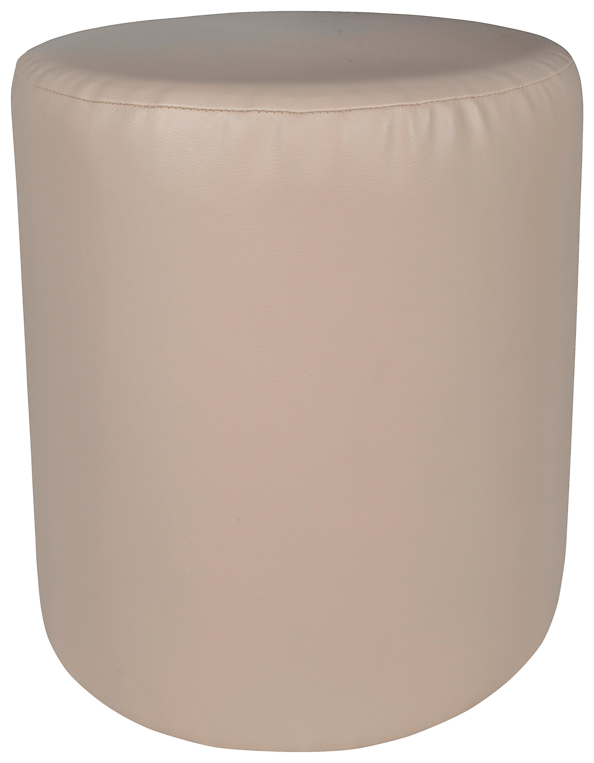 TABURE KOCKA, umetna masa, karton, leseni material  - bež, Moderno, umetna masa/karton (40/40/40cm) - Carryhome