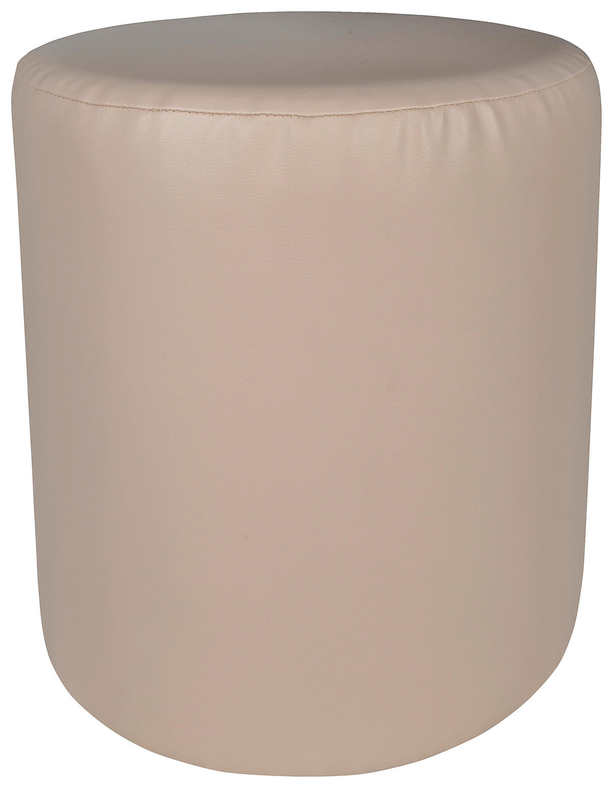 TABURE KOCKA, umetna masa, karton, leseni material  - bež, Moderno, umetna masa/karton (40/40/40cm) - Carryhome