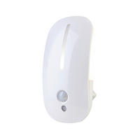 NOČNÍ SVĚTLO - bílá, Basics, plast (6/6/11cm) - Homeware