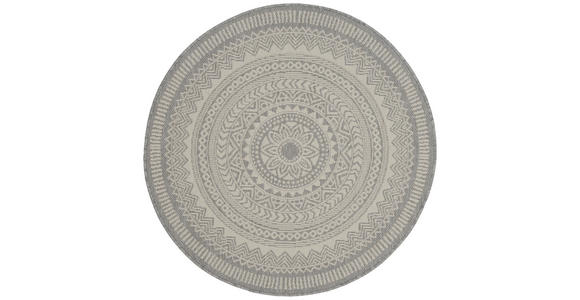 OUTDOORTEPPICH 120 cm Skara Grau - Grau, Natur, Textil (120cm) - Novel