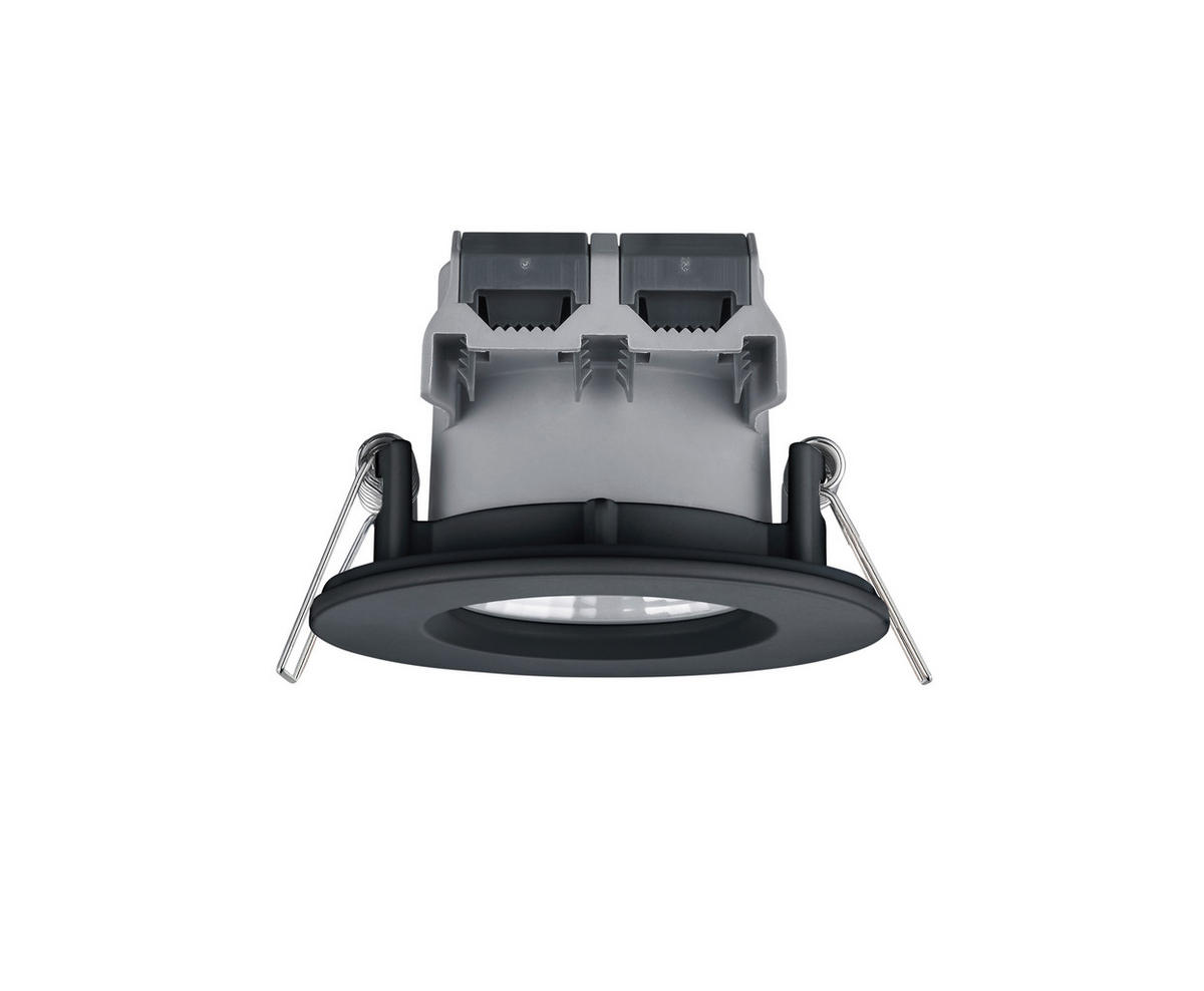 LED-EINBAUSPOT 8,5/5,4 cm   - Schwarz, KONVENTIONELL, Metall (8,5/5,4cm) - Trio Leuchten