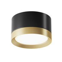 SKÅPBELYSNING  - svart/guldfärgad, Trend, metall/plast (8,5/5cm) - MAYTONI