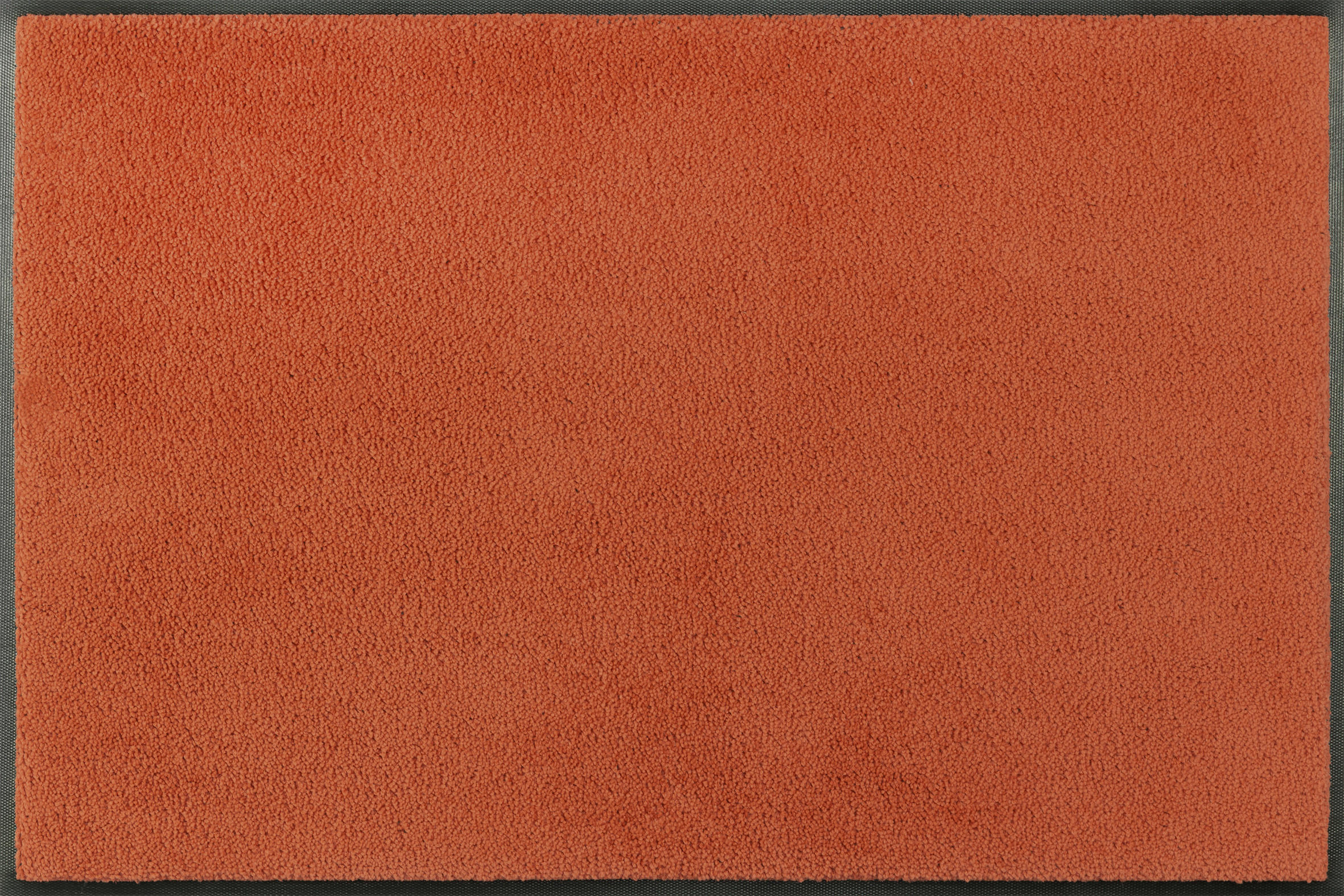 FUSSMATTE  60/90 cm  Rot  Uni  - Rot, KONVENTIONELL, Kunststoff/Textil (60/90cm) - wash+dry