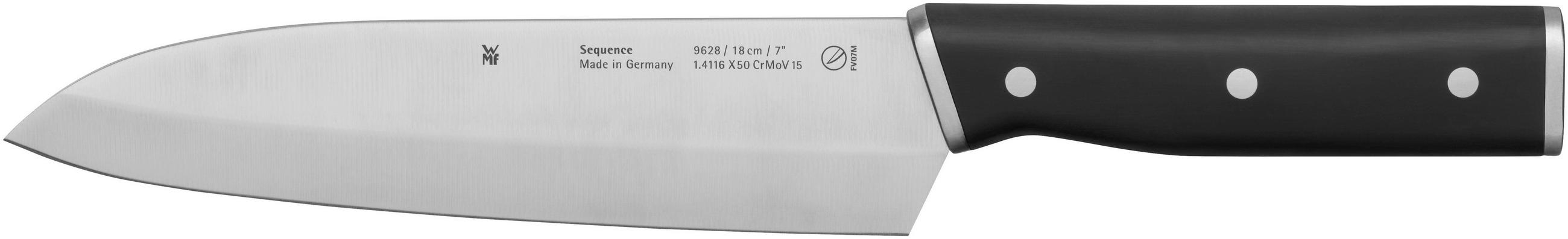 SANTOKUMESSER 18 cm  - Basics, Kunststoff/Metall (18cm) - WMF