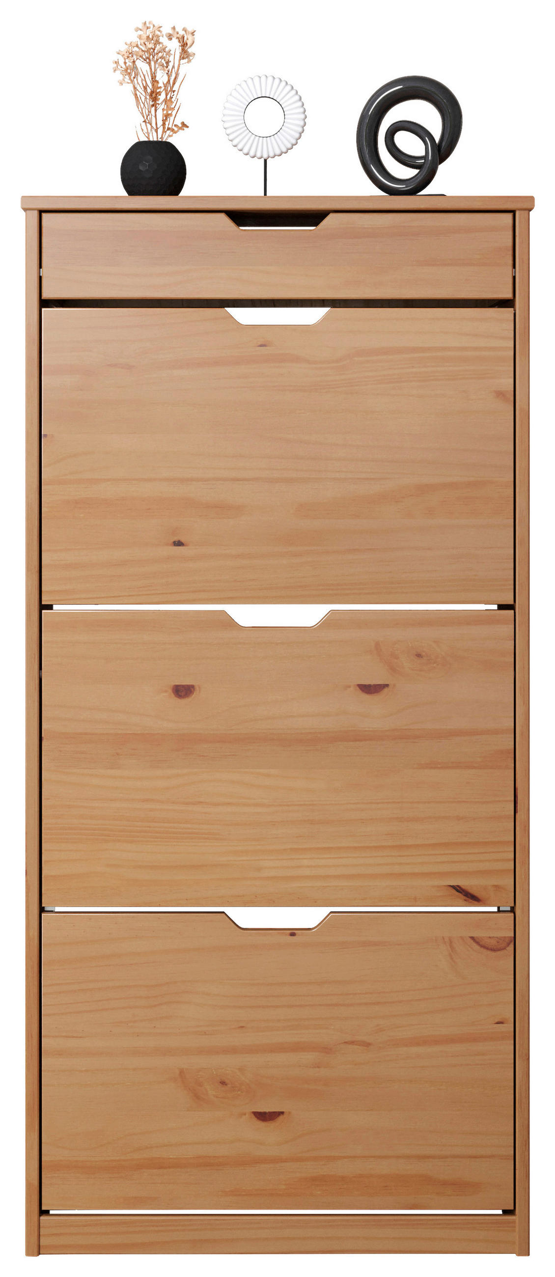 SCHUHKIPPER  in 60/124/25 cm  - Honig, MODERN, Holz (60/124/25cm)