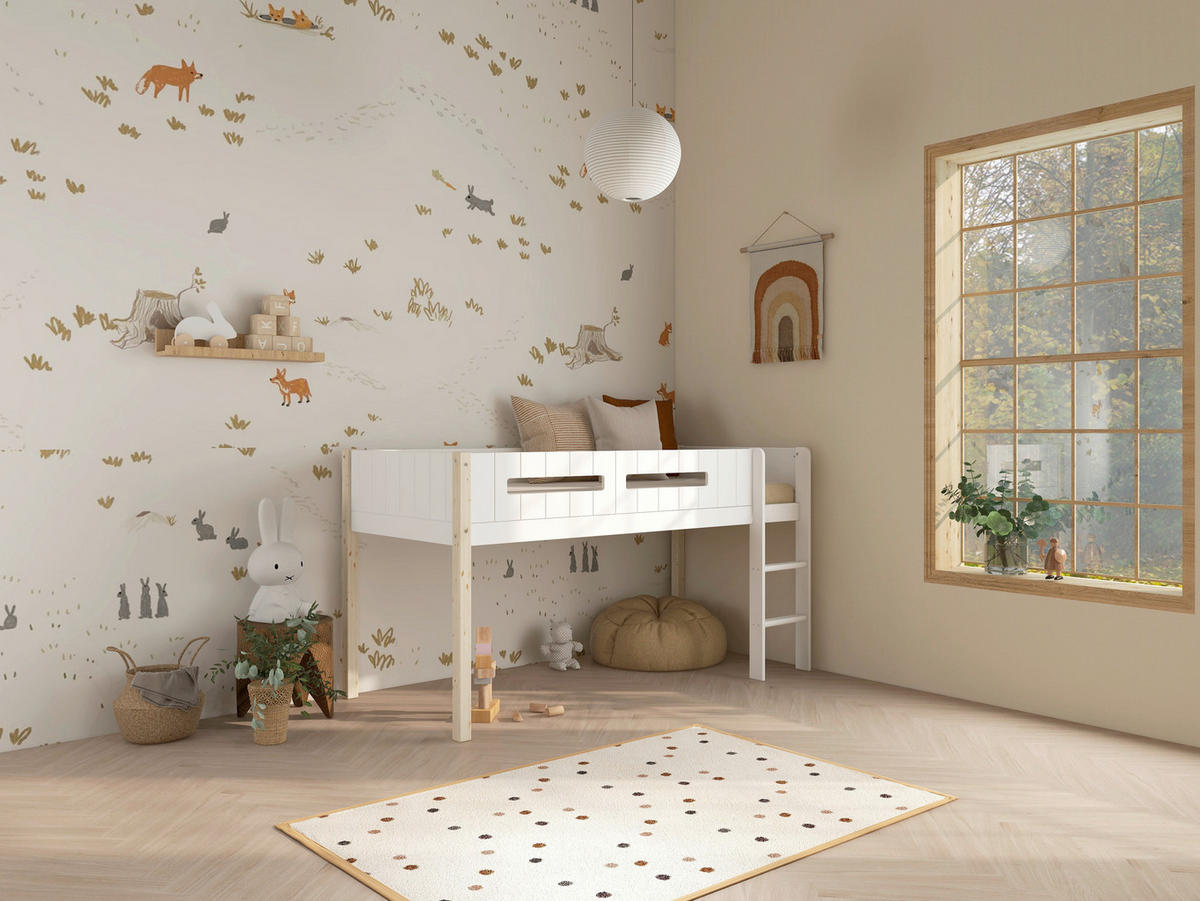 HOCHBETT 90/200 cm  - Kieferfarben, MODERN, Holz (90/200cm) - Chameo