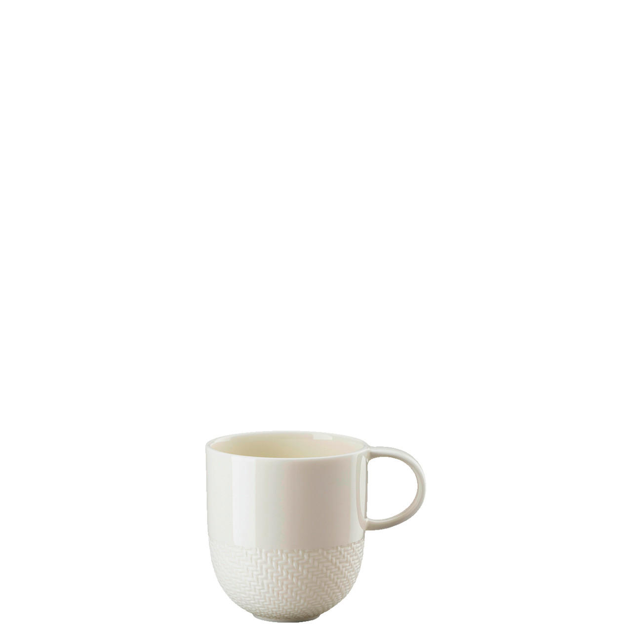 LONČEK ZA KAVO  Kumi - White tone  340 ml      - bela, Trendi, keramika (11/8,3/9cm) - Rosenthal