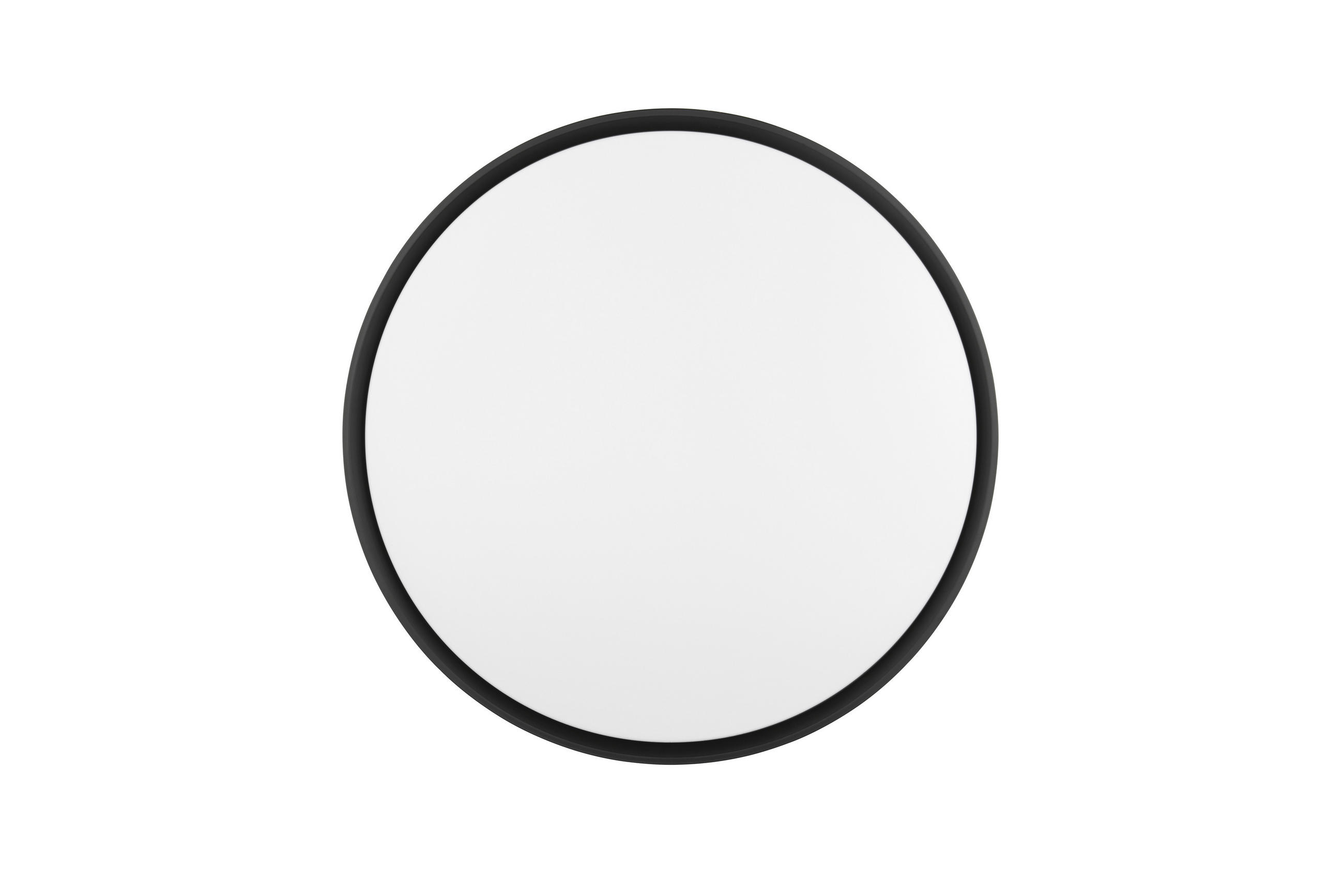 LED-DECKENLEUCHTE  47,5/9,5 cm    - Weiss/Schwarz, Basics, Kunststoff (47,5/9,5cm)