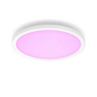 LED-DECKENLEUCHTE     - Weiss, Basics, Kunststoff (39,5/4,8/39,5cm) - Philips HUE