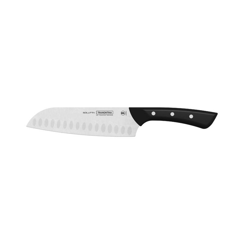 SANTOKUMESSER Solutta 37 cm  - Schwarz/Grau, Basics, Metall (37cm)