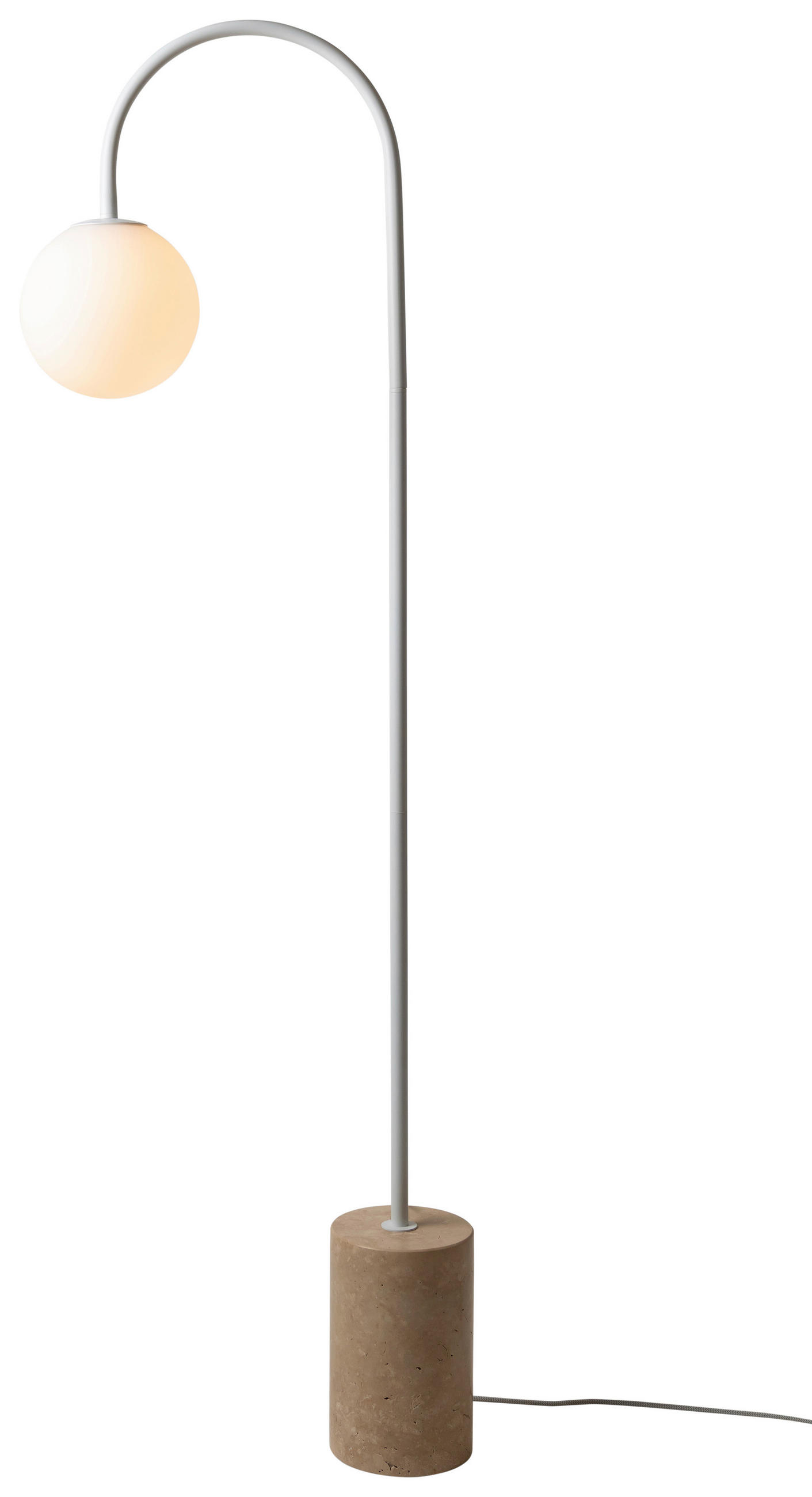 GOLVLAMPA It's about RoMi 42/163 cm    - vit, Design, metall/glas (42/163cm) - It's about Romi