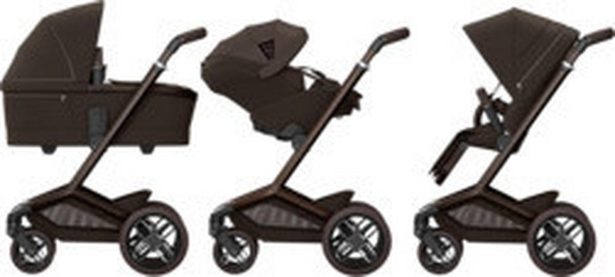 KINDERWAGEN Fame  - Braun, Basics, Kunststoff/Textil (61.5/110/95,5cm) - Maxi Cosi Pro